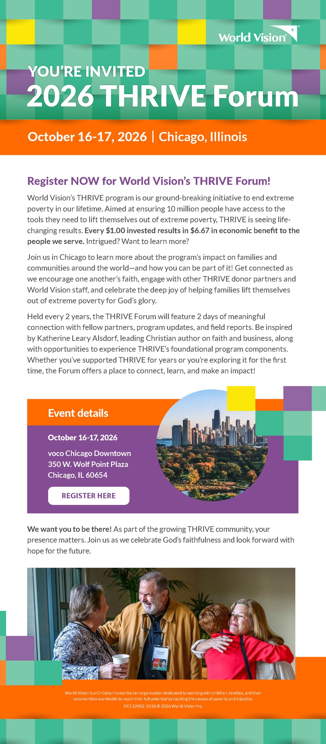 THRIVE Forum 2026 Invite