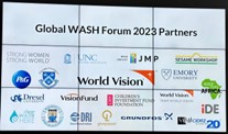 2023.07 WASH Forum PPT slide of partners