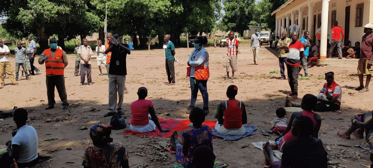 Physical distancing with faith leaders in s sudan