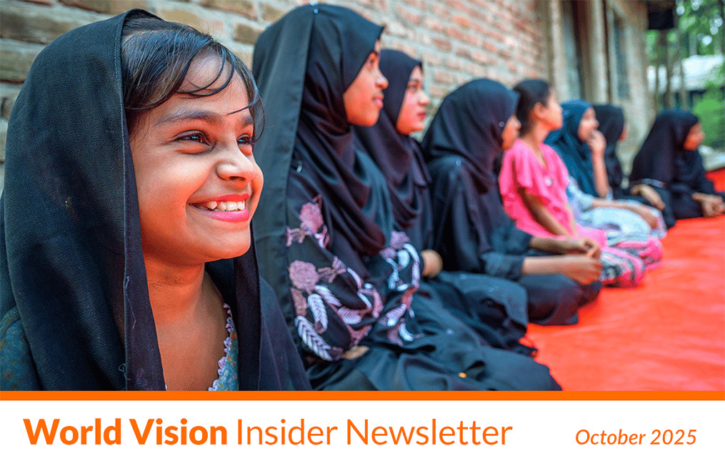 World Vision Insider Newsletter for October 2025