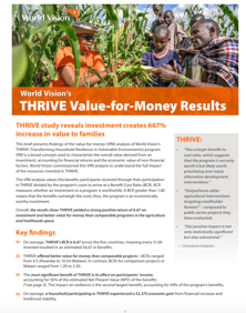 thrive value for money