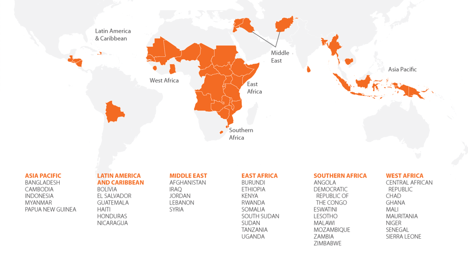 World Vision’s water programs are in some of the toughest places in the world, where chronic instability, conflict, weak economies, and severe weather events leave millions of children in extreme vulnerability and poverty.