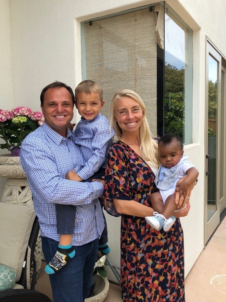 Shelby Benson and family