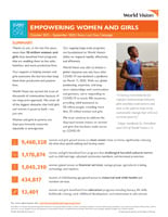 Campaign_Empowering Women and Girls_Report FY20 Annual