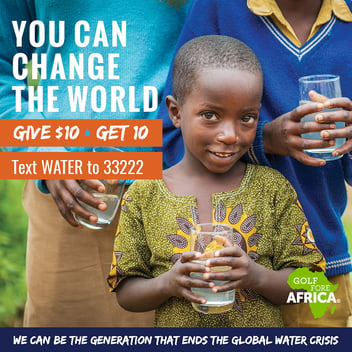 Golf Fore Africa - give $10 get 10