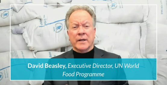 David Beasley, Executive Director, UN World Food Programme