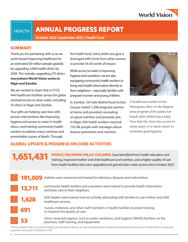 2023 Annual Report - Health