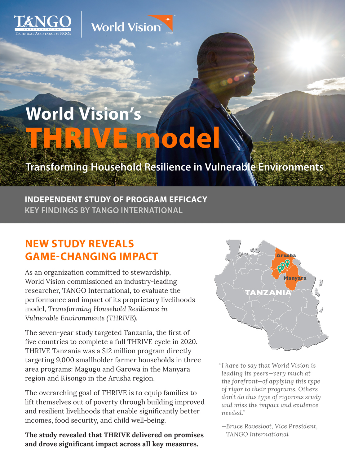 Independent Study – At a Glance: Impact of THRIVE 